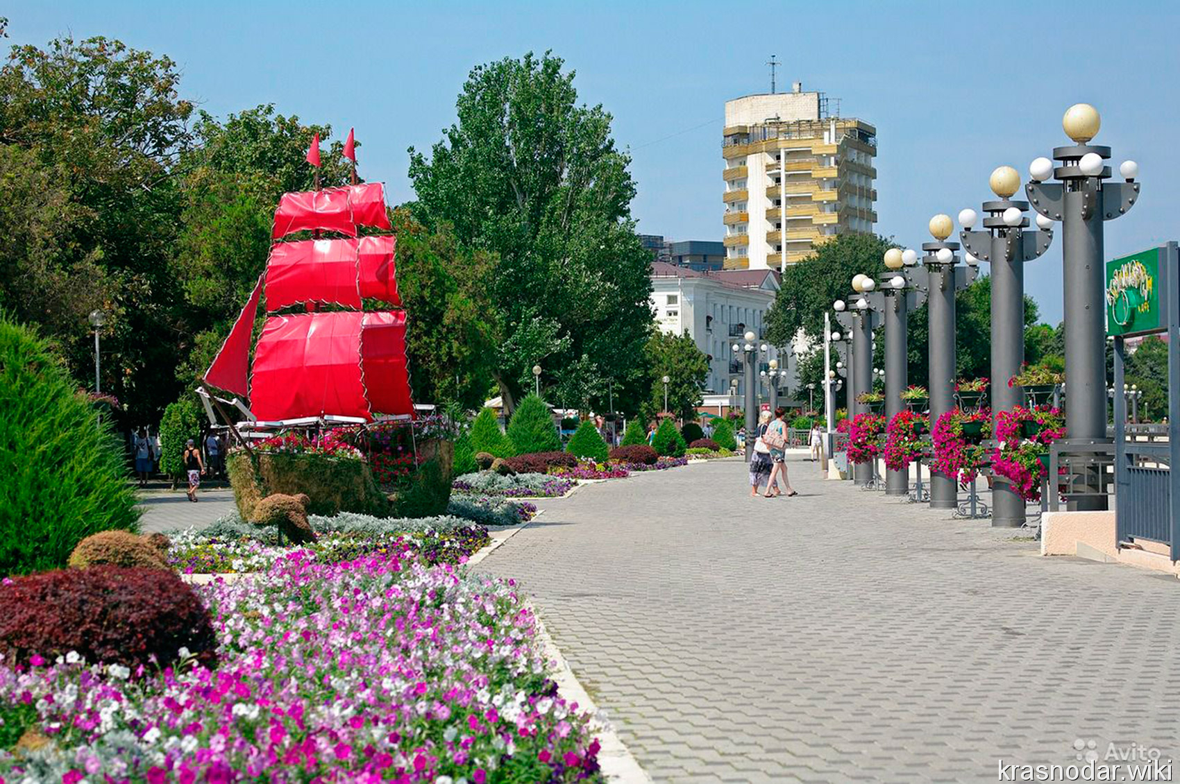 Анапа, набережная