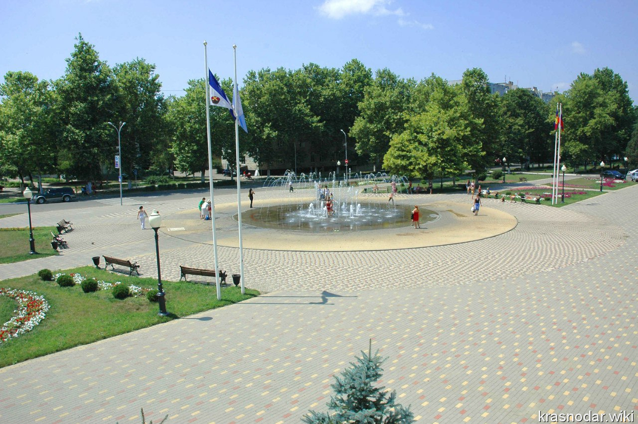 Белореченск, фонтан