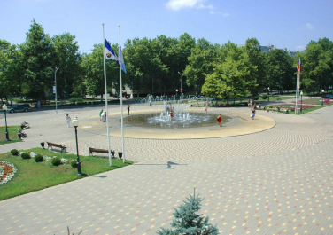 Белореченск, фонтан