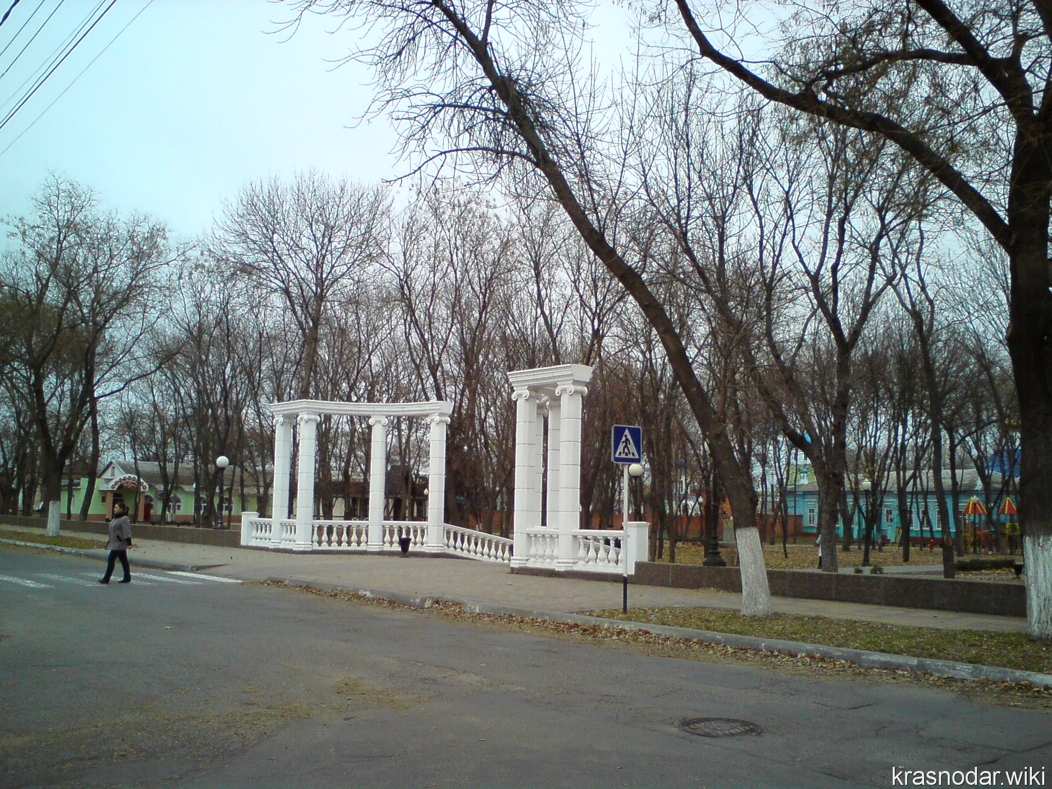 Ейск, Вход в парк Горького