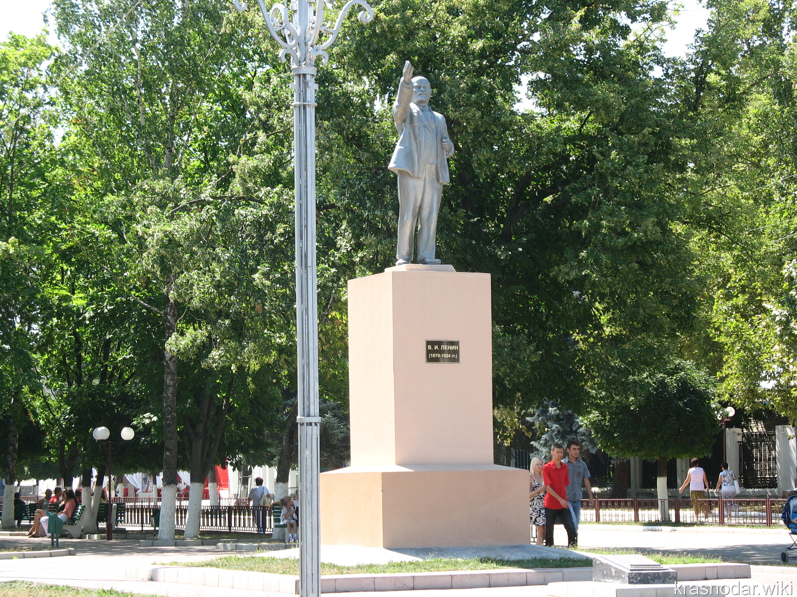Лабинск, памятник В.И. Ленину