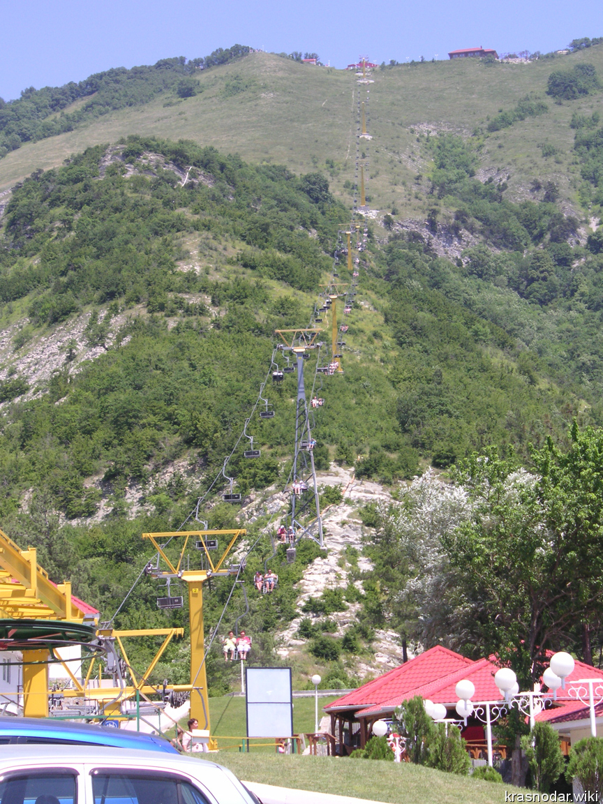 Геленджик, Геленджикская восточная канатная дорога