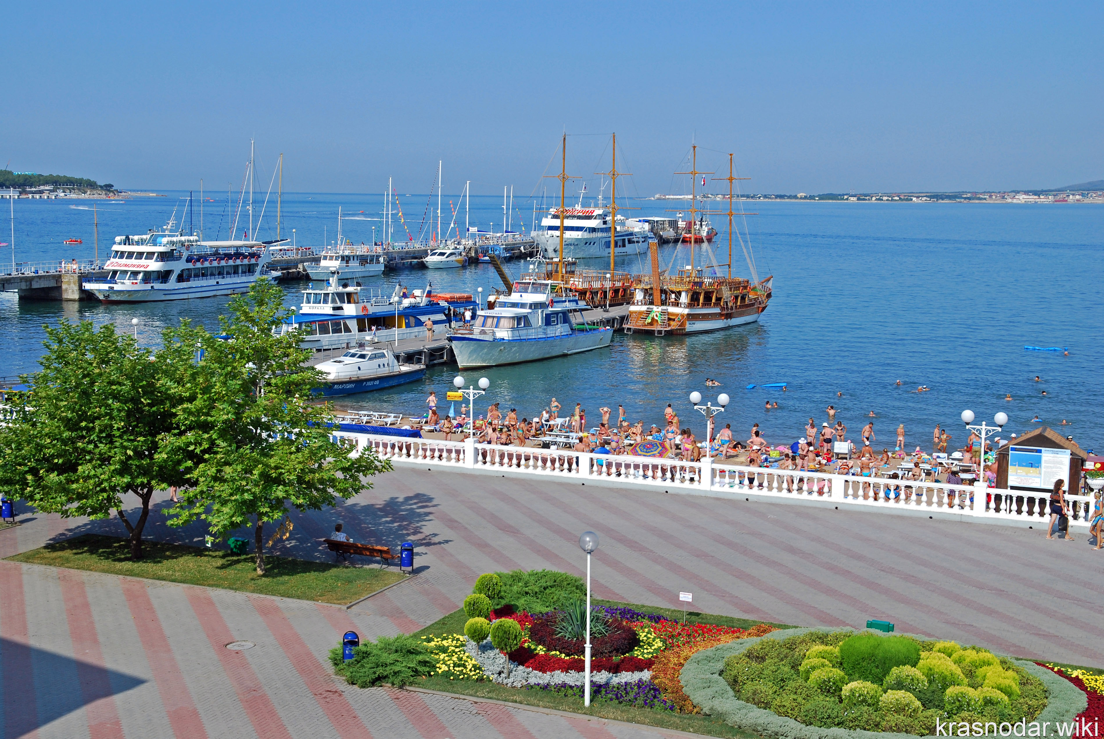 Геленджик, Набережная