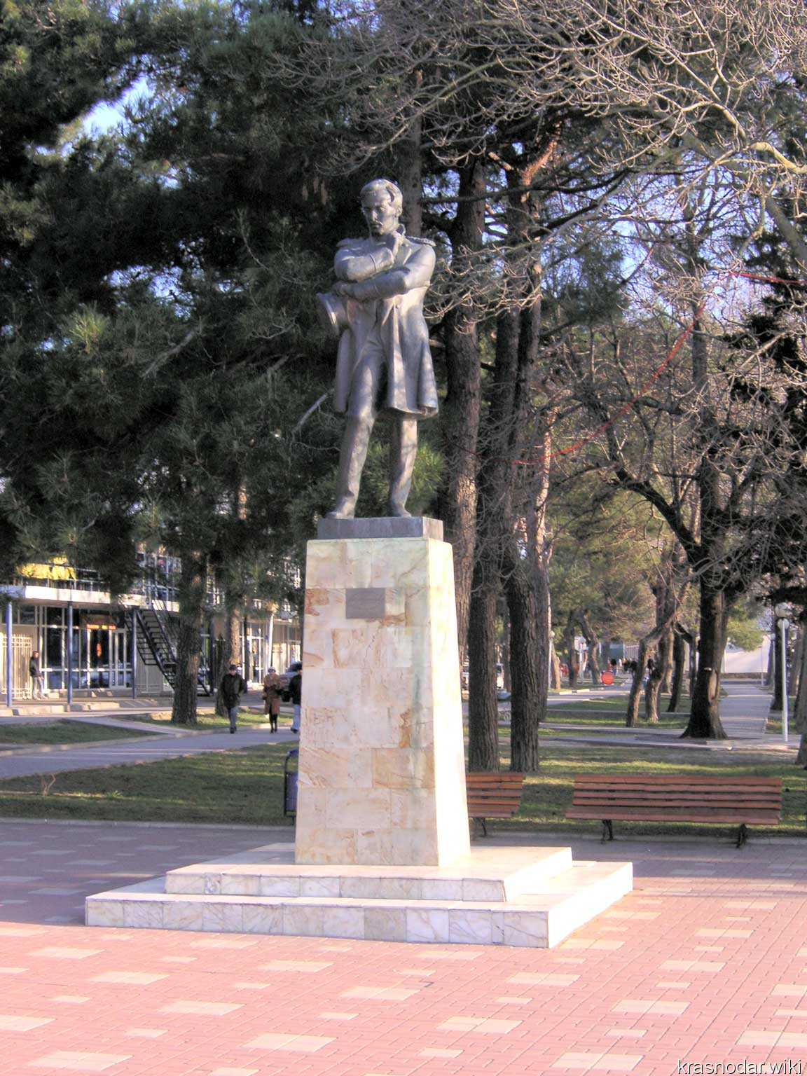 Геленджик, Памятник М. Ю. Лермонтову