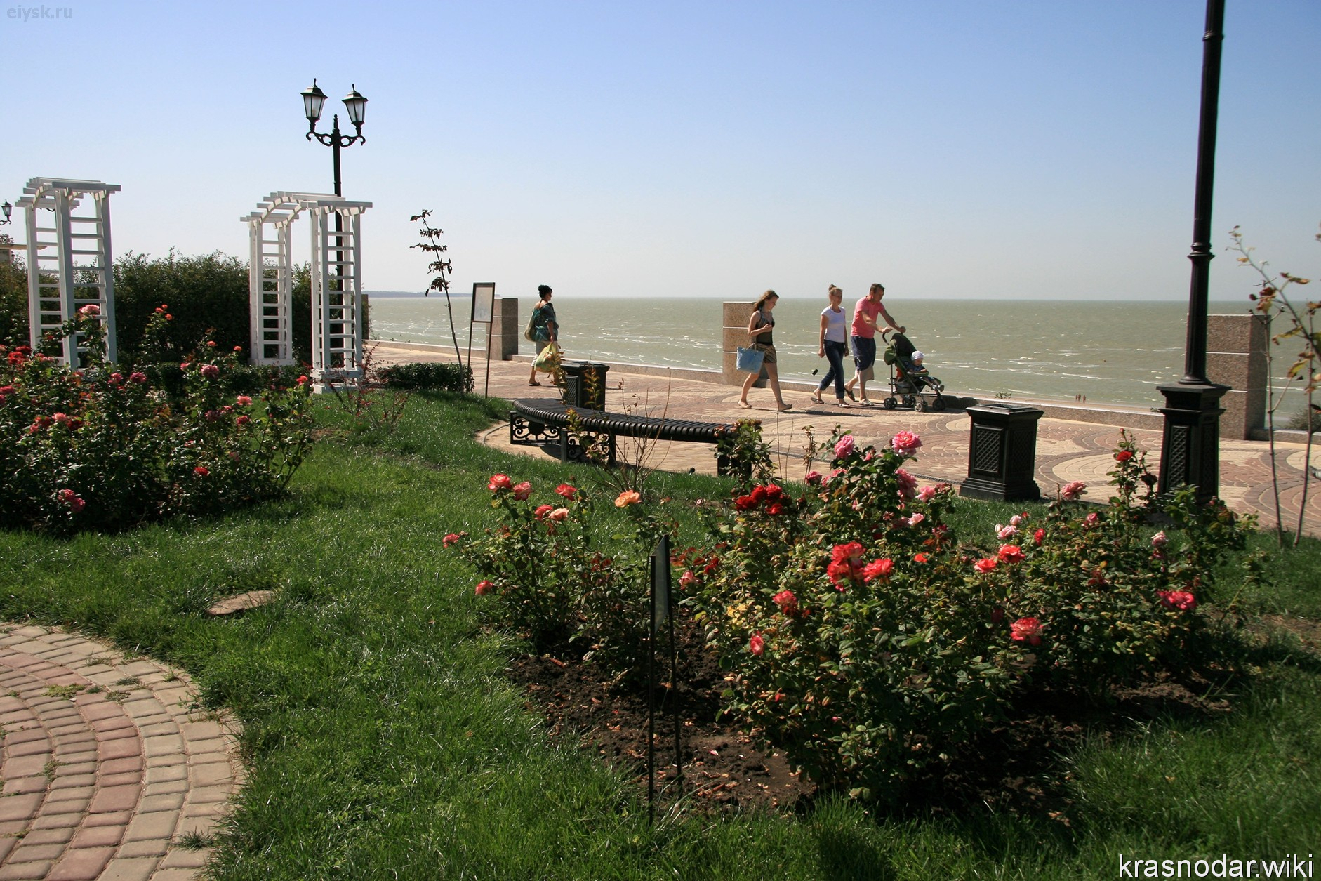 Ейск, Приморский бульвар