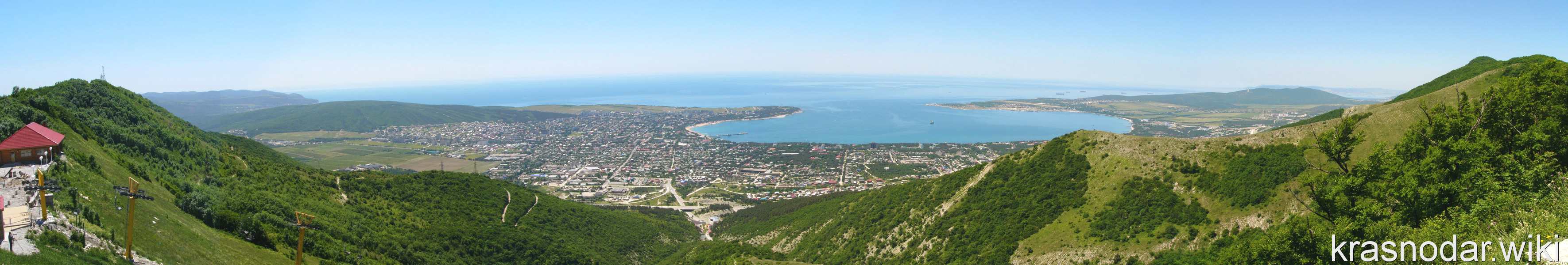 Геленджик, панорама Геленджика