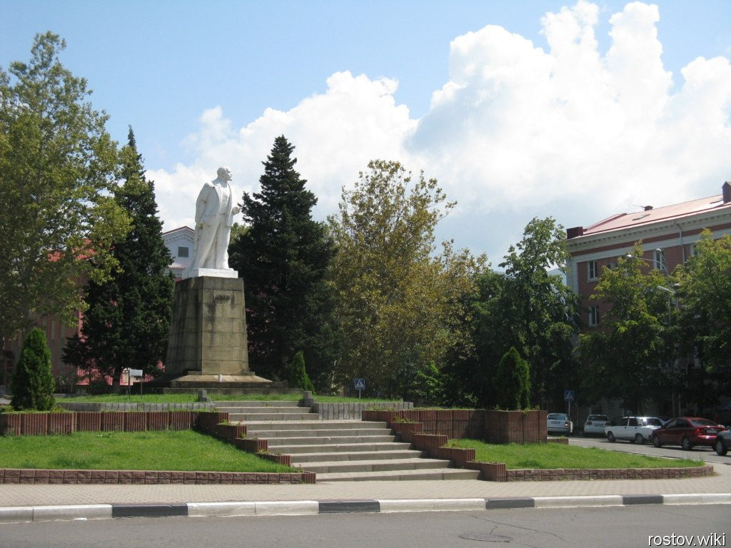Туапсе, памятник В.И. Ленину