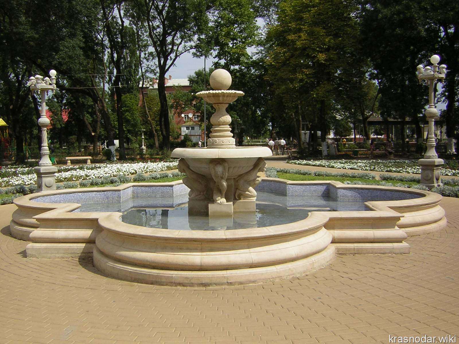 Лабинск, Фонтан в парке