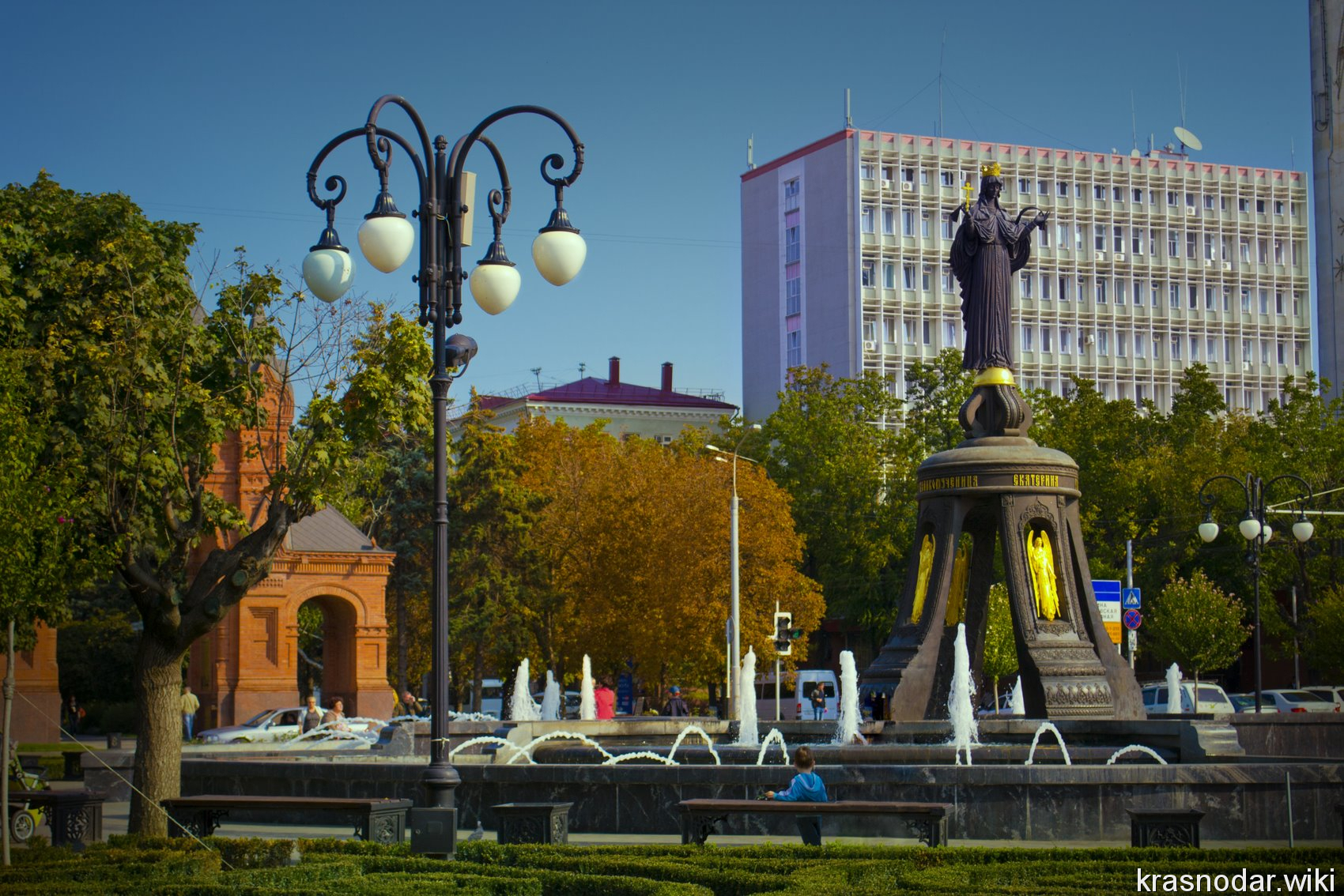 Краснодар, памятник Екатерине II