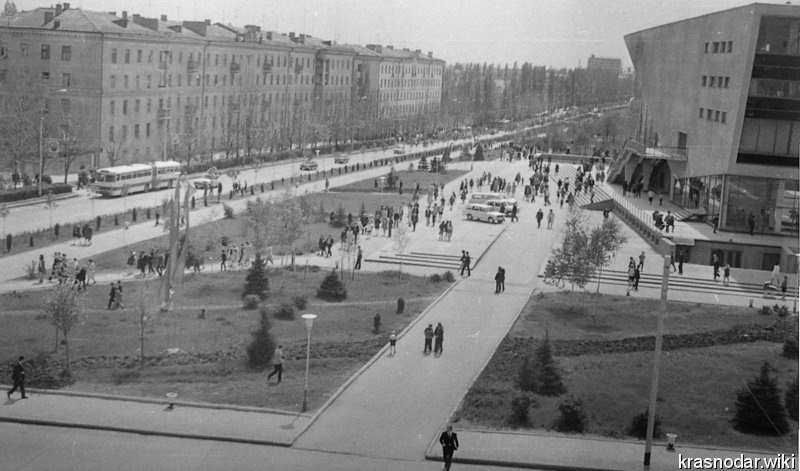 Краснодар, панорама старого города