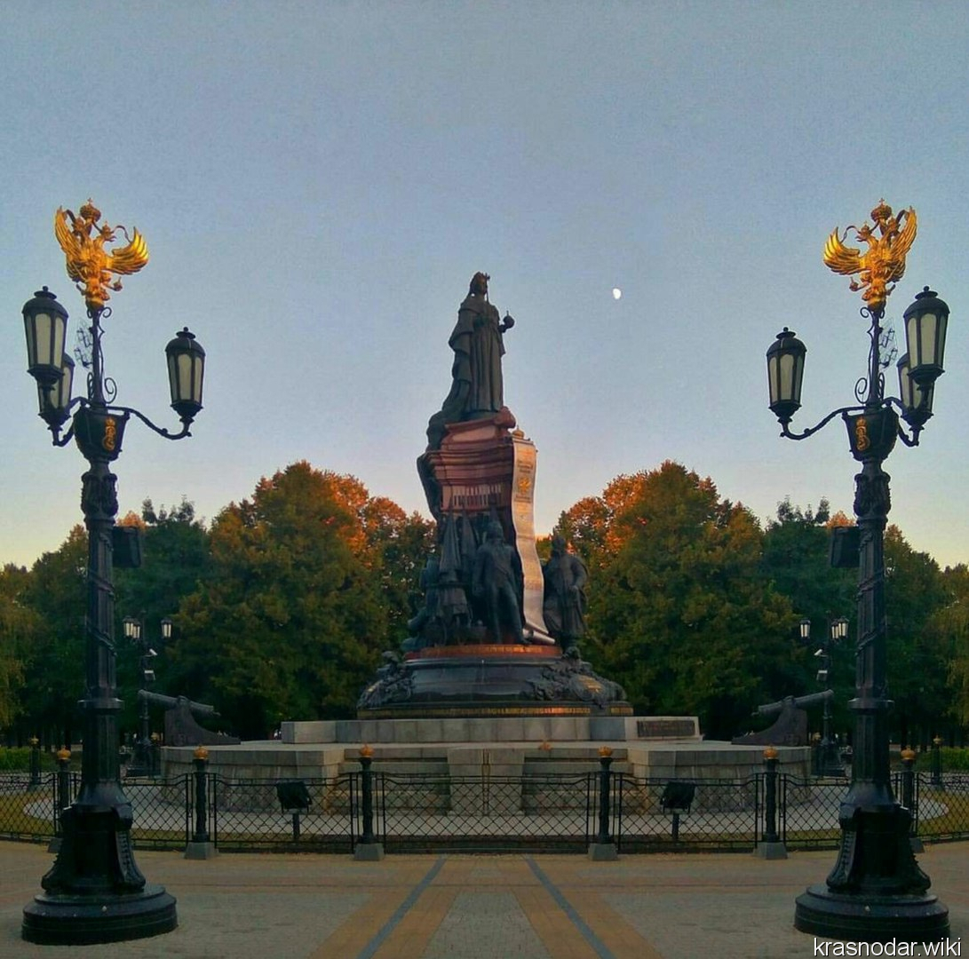 Краснодар, памятник Екатерине II