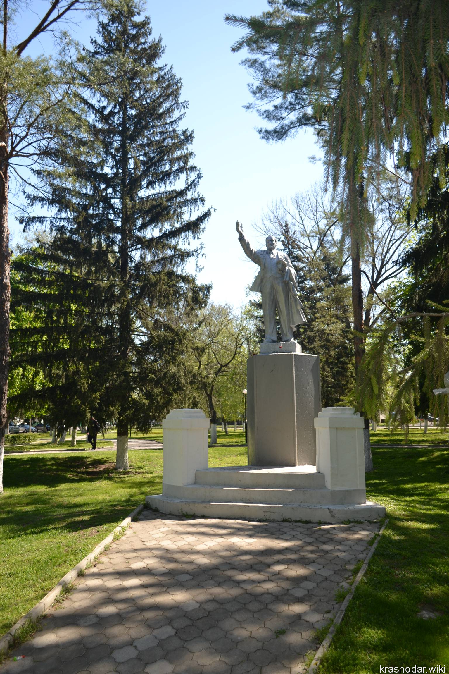 Павловская, памятник В.И. Ленину