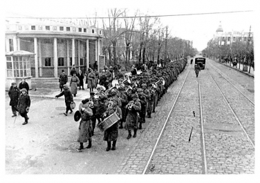 Краснодар, освобождение города 1943 г, История, Черно-белые, Война