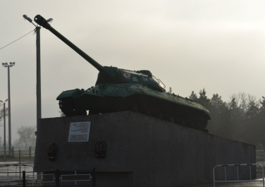 Староминская, памятник-танк ИС-3, Современные, Цветные, Достопримечательности