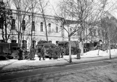 Краснодар, освобождение города 1943 г, История, Черно-белые, Война