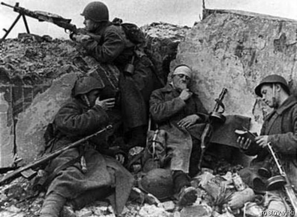 Краснодар, солдаты ВОВ