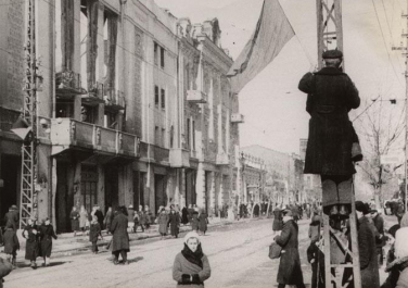 Краснодар, освобождение города 1943г, История, Черно-белые, Война