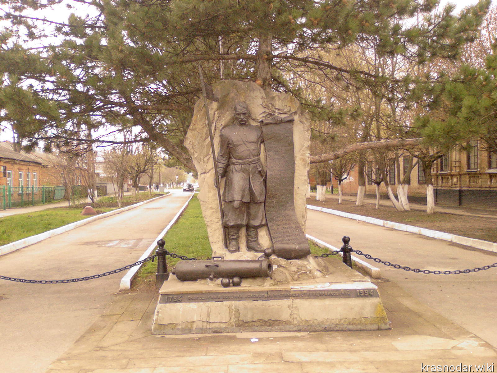 Старощербиновская, Памятник Казакам