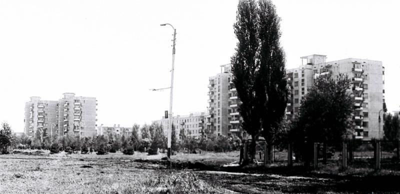 Краснодар, вид на поселок гидростроителей